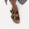 Birkenstock Arizona Big Buckle Snake - Python Black
